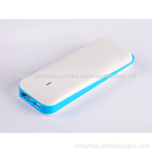 Top-selling 3,000mAh Li-Polymer Fashion Piano Lacquer Power Bank for Digital Products